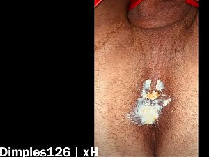 DIMPLES126 Ebony BBW Rimming Interracial Ass Licking Lovers Hole with Cheesecake Fetish